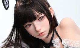FUDOLL最新款无臂半身搭配时尚女神白桃